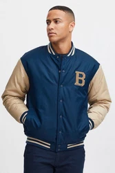 Blend Bomberjacke BHCoby Dunkelblau/Blau/Hellblau/Beige