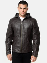 Tazzio Lederjacke A800 Biker-Look A800