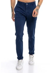 RedBridge Chinohose Premium Dunkelblau/Blau