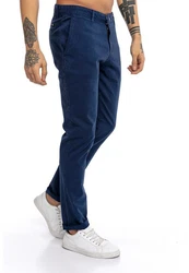 RedBridge Chinohose Premium Dunkelblau/Blau
