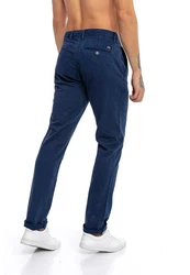 RedBridge Chinohose Premium Dunkelblau/Blau
