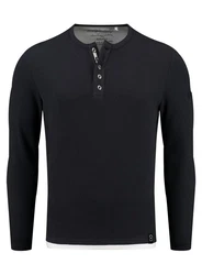 Key Largo Shirt 'SANDRO' einfarbig (MSW00161)
