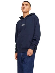 Jack & Jones Hoodie JORVESTERBRO Dunkelblau/Blau