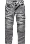Amaci&Sons Straight-Jeans MEDFORD Hellgrau/Grau/Dunkelgrau