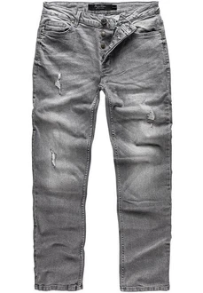 Amaci&Sons Straight-Jeans MEDFORD Hellgrau/Grau/Dunkelgrau