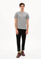 Armedangels T-Shirt JAAMES CLASSIC Herren Grau/Hellgrau/Khaki/Schwarz/Dunkelgrau