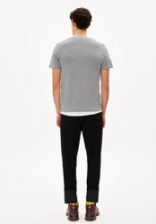 Armedangels T-Shirt JAAMES CLASSIC Herren Grau/Hellgrau/Khaki/Schwarz/Dunkelgrau
