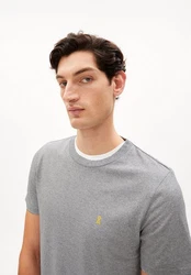 Armedangels T-Shirt JAAMES CLASSIC Herren Grau/Hellgrau/Khaki/Schwarz/Dunkelgrau