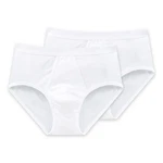 Schiesser Slip Original Classics Herren Unterhose Weiß/Rosa/Creme/Braun