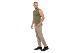 celodoro Unterhemd Herren Business Muskelshirt V-Neck Dunkelgrün/Khaki/Grün