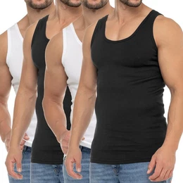 Unterhemd Herren Business Tank Top Achselhemd aus Baumwolle