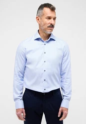 Eterna Businesshemd Hellblau/Blau/Grau