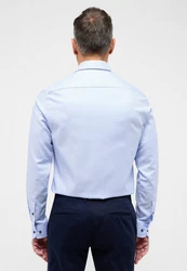 Eterna Businesshemd Hellblau/Blau/Grau