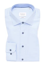 Eterna Businesshemd Hellblau/Blau/Grau