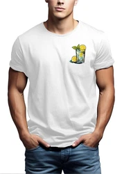 MAKAYA T-Shirt Herren Gin Tonic Gläser Motiv Print 