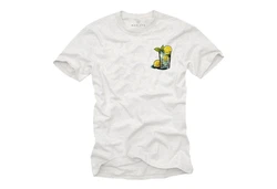 MAKAYA T-Shirt Herren Gin Tonic Gläser Motiv Print 