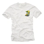 MAKAYA T-Shirt Herren Gin Tonic Gläser Motiv Print 