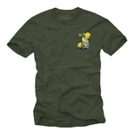 MAKAYA T-Shirt Herren Gin Tonic Gläser Motiv Print 