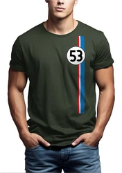 MAKAYA Print-Shirt Herren 53 Tuning Motiv Retro Vintage Auto Dunkelgrün