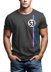 MAKAYA Print-Shirt Herren 53 Tuning Motiv Retro Vintage Auto Dunkelgrün/Blau/Braun/Silber/Grau