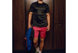 CFLEX Shorts Herren Sport Shorts Sportswear Collection Rot/Rosa