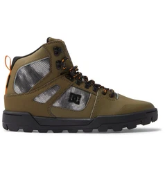 DC Shoes Pure Hi Winterboots Dunkelgrün/Braun