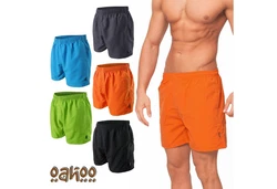 OAHOO Badehose Herren Badeshorts Dunkelblau/Dunkelgrau/Grau/Blau