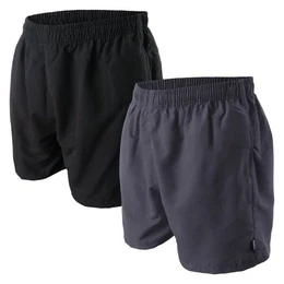 Badehose Herren Badeshorts (2 Stck) mit Mesh-Futter und Taschen