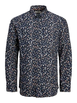 Jack & Jones Langarmhemd JPRBLANORDIC PRINT SHIRT