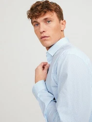 Jack & Jones Langarmhemd JPRBLABLACKPOOL STRETCH SHIRT LS SS24 
