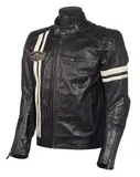Gefütterte Bikerjacken aus Leder image