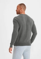 H.I.S Strickpullover Regular Fit Dunkelgrau/Grau/Hellgrau