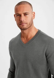H.I.S Strickpullover mit V-Ausschnitt 