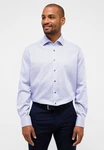 Eterna Businesshemd Modern Fit Fliederfarben/Lila/Hellblau
