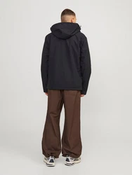 Jack & Jones Softshelljacke JJTYSON SOFTSHELL JACKET Schwarz/Lila/Dunkelblau/Dunkelgrau/Grau