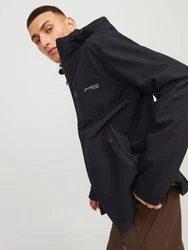 Jack & Jones Softshelljacke JJTYSON SOFTSHELL JACKET Schwarz/Lila/Dunkelblau/Dunkelgrau/Grau