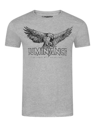 riverso Herren T-Shirt RIVLeon Rundhals O-Neck Kurzarm Tee Shirt Regular Fit Dunkelgrau/Grau