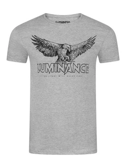 riverso Herren T-Shirt RIVLeon Rundhals O-Neck Kurzarm Tee Shirt Regular Fit Dunkelgrau/Grau