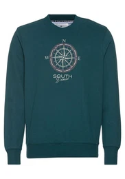 Sweatshirt lange rmel, lssige Passform, mit Print, Rundhals