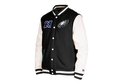 New Era Jacke NFL Philadelphia Eagles 2023 Sideline Schwarz/Dunkelgrün/Grün/Dunkelblau
