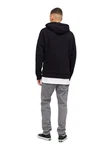 Jack & Jones Kapuzenpullover JJEJEFF CORP LOGO Schwarz/Dunkelgrau/Dunkelblau/Hellgrau/Grau