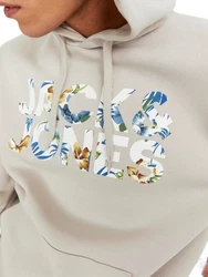 Jack & Jones Kapuzenpullover JJEJEFF CORP LOGO Khaki/Beige/Hellgrau/Grau