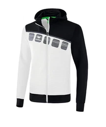Sweatjacke 5-C Trainingsjacke mit Kapuze