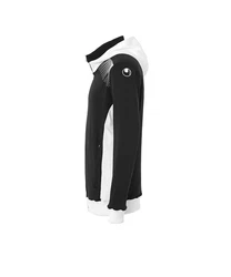 uhlsport Sweatjacke Goal Tec Kapuzenjacke Schwarz/Weiß/Dunkelrot