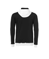 uhlsport Sweatjacke Goal Tec Kapuzenjacke Schwarz/Weiß/Dunkelrot