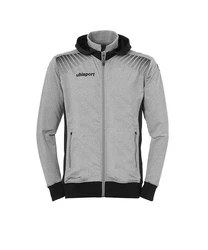 uhlsport Sweatjacke Goal Tec Kapuzenjacke Silber/Hellgrau/Dunkelgrau/Grau/Gelb