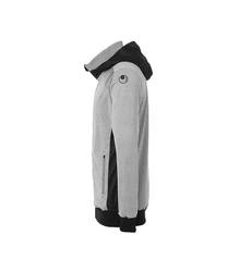 uhlsport Sweatjacke Goal Tec Kapuzenjacke Silber/Hellgrau/Dunkelgrau/Grau/Gelb