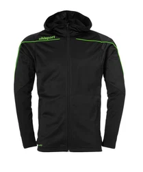 uhlsport Sweatjacke Stream 22 Kapuzenjacke Grün/Dunkelgrün/Neonfarben