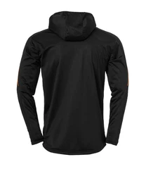 uhlsport Sweatjacke Stream 22 Kapuzenjacke Orange/Schwarz