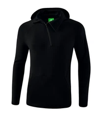 Erima Sweatshirt Kapuzensweat Schwarz/Dunkelgrün